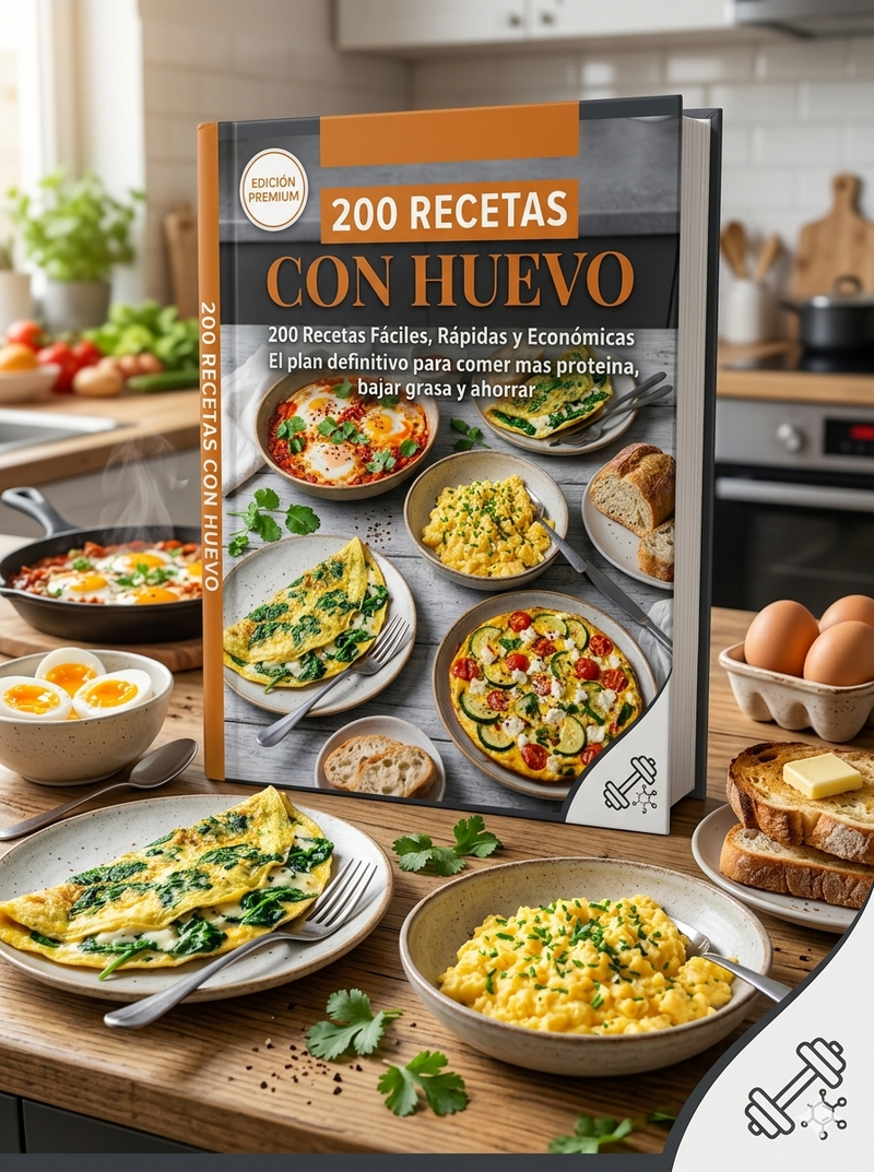 200 recetas con huevo - plan de 30 días